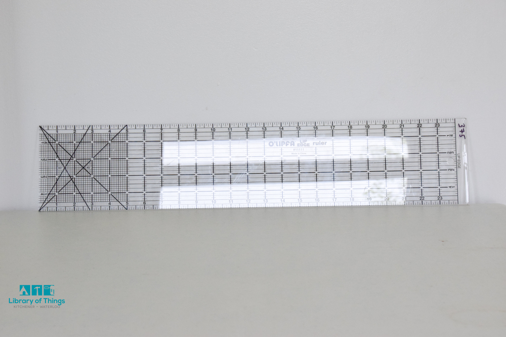 KW Library of Things Lip Edge Ruler (375)